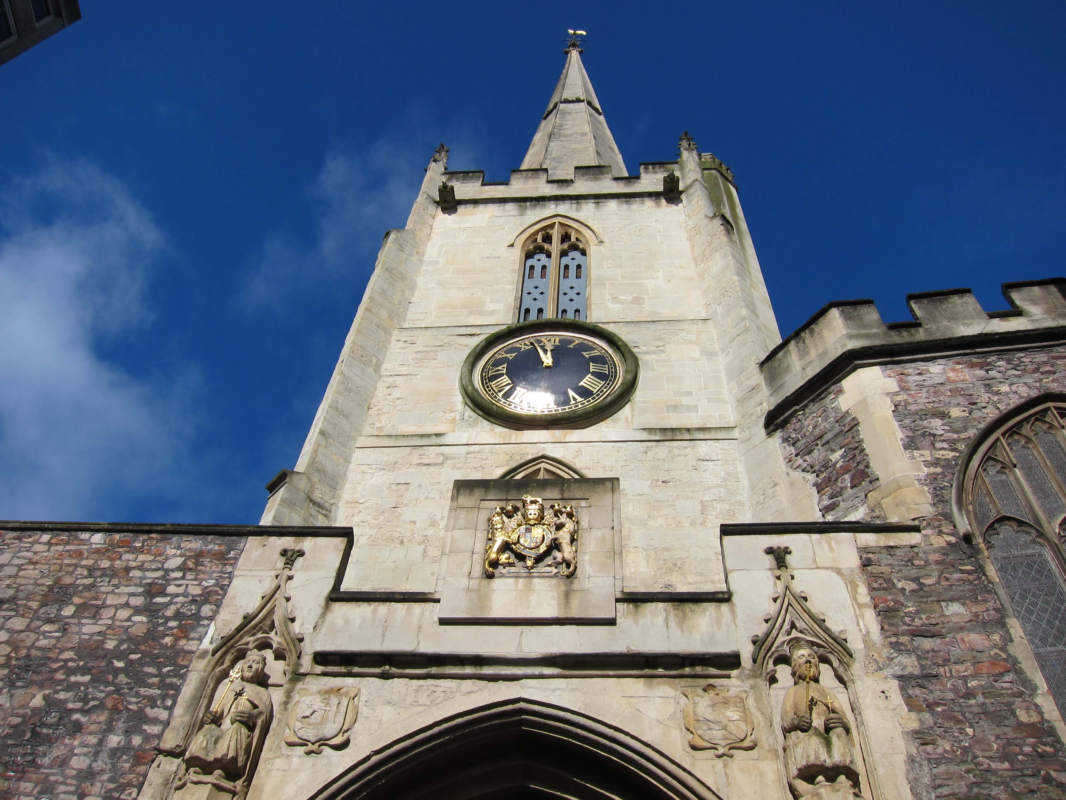 Church spire Bristol